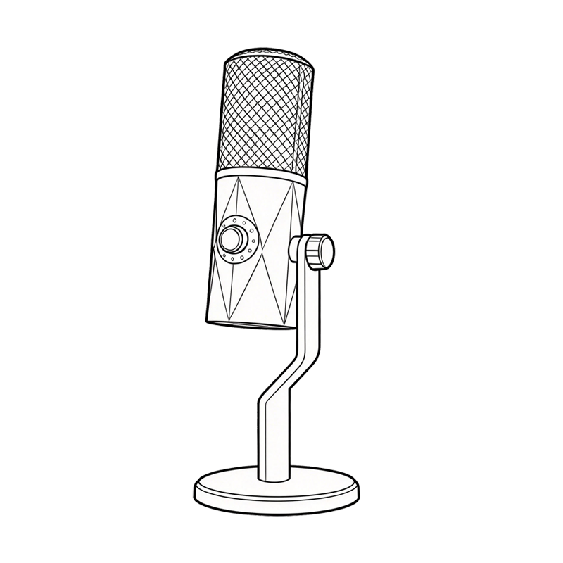 Dynamic Recording Microphone